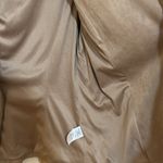 Adrienne Vittadini Tan Faux Suede Moto Jacket Photo 8