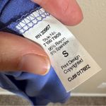 Tori Richard Tori Richards Blue 3/4 Sleeve Mini Dress Womens S Twist Front Bodycon NWT Photo 5