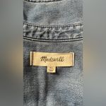 Madewell  BLUE Denim Shirt Photo 3