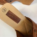 Vintage 90s/Y2K Patchwork Clog Sandals by Lower East Side Made in Brazil Size 9 Brown Photo 5