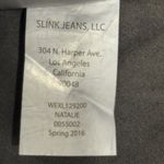 NEW SLINK JEANS Ankle Jegging Distressed Skinny Jeans‎ Size 12 Black Photo 11