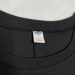 Old Navy Ribbed 3/4 Sleeve Shift Little Black Dress NEW WITH TAGS Neutral Photo 3