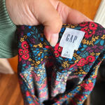 Gap  FLORAL LONG SLEEVE WRAP DRESS Photo 2