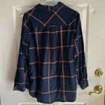 Sonoma  Goods for Life Women’s Everyday Button‎ Down Plaid Long Sleeve Shirt XL Photo 3