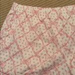 Roller Rabbit ×LoveShackFancy Pink ribbon pajamas with polo BOTTOMS ONLY Photo 5