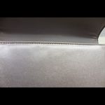 Neiman Marcus  Metallic Chevron stitch clutch Photo 5