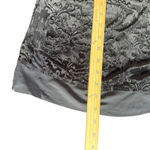 Vera Wang Simply  Black Velvet Burnout Chiffon Hem‎ Size XS Petite Whimsigoth Photo 10