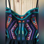 Staring At Stars /Urban Outfitters size 12 black tribal print mini dress/long top Photo 1