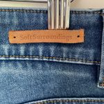 Soft Surroundings  Women’s Denim Pull On Bermuda Shorts Medium Photo 4