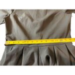 FRNCH Black Short Sleeve Collared Wednesday Adams Puffy Wide Leg Romper M Photo 8