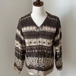 EUC Alps Fine Apparel Cotton Blend Sweater Women S Vintage Earth Tones Brown Tan Size undefined Photo 0