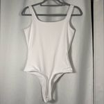 SO  White Corset Sleeveless Bodysuit Small Photo 1