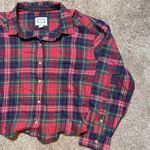American Eagle AE Cozy Cabin Cropped Flannel Photo 6