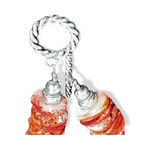 Navajo Spiny Oyster Necklace w Chunky Red Orange Beads Silver Plated Toggle EUC Photo 8