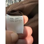 Vera Wang  Maids dress strapless brown back zip size 6 Photo 8