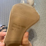 Wild Diva Tan tassel heels Nwt open toe fringe boho fall party boho classic Photo 3