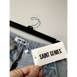 Abercrombie & Fitch NWT Saint Genies High Rise Straight Leg Light Wash Distressed Jeans Womens Sz 6 Photo 9