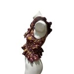 Kimchi Blue  Women's M Brown Floral Off Shoulder Crop Top Blouse Photo 3