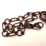 Filagree purse locket pendant necklace Photo 3