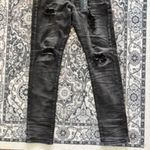 Waimea Jeans 16 Skinny Fit Black Wash Stretch Distressed Streetwear Grunge Goth Photo 1