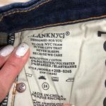 BLANK NYC NWT Shorts Retro High Rise Blue Size 24 Photo 5