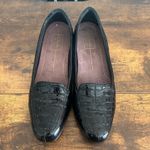 Clarks Everyday Black Loafers Shoes Keesha Luca Slip On Patent Leather 8.5 Croc Photo 3
