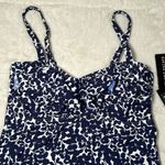 Island Escape Women's Bella Floral Tahiti Navy Tankini Swimsuit Swim Top 8 NEW Blue Photo 7