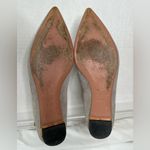 Aquazzura Firenze Flats in Grey Suede, Sz 39 1/2. Gray Photo 5