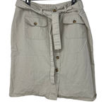 BASIC EDITIONS Beige Skirt Size 18 Photo 0