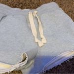 Champion Sky Blue Distressed Shorts Photo 0