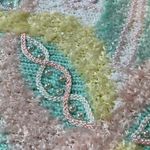 Jaclyn Smith Vintage  Fairy Granny Core Knitted Pastel Beaded Sweater Photo 5