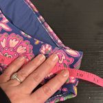 Boden Glorious British Style Navy pink paisley classic full coverage bottom 10 Blue Photo 4