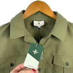 Tuckernuck New Olive Steele Button Down Long Sleeve Boyfriend Shirt Top Size XL Photo 7