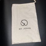 St. John FLAWED  Silver Paillette Sparkle Gemstone Clutch Purse Women's Bag Photo 9