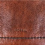 Fossil  Claire Cow Leather Mini Satchel Bag Brown Classic Office Preppy Timeless Photo 11