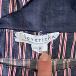 Red, White, and Blue Striped Summer Dress Size S Red Photo 4