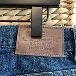 Ralph Lauren Lauren Mid-Rise Classic Midcalf Dark Wash Capri Jeans, 10 Photo 5
