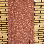 No Boundaries  Orange Floral Maxi Dress Size Small Photo 0