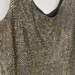 Vintage Patra Shimmer Layered Dress Size 10 EUC Black Photo 2