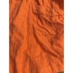 A New Day women's Orange linen blend shorts size small 3" inseam elastic waist Photo 1