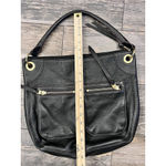 Fossil  Karli Black Pebbled Leather Hobo Shoulder Bag‎ Vintage Rare 90’s Photo 5