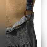 White Birch  light wash denim tank dress with pockets size large Photo 3