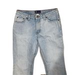 SO y2k light blue low rise bootcut jeans Photo 1