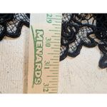 Spencer Alexis Lace Skirt Set – 12 Black Long Sleeve Midi Evening Style 54014 Photo 3