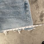 Vervet Distressed Cutoff Denim Shorts Women’s M Light Wash Raw Hem Y2K Grunge Blue Size M Photo 5