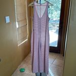 Alternative NWOT  Red White Stripe Cotton Blend Jumpsuit Size Small Photo 6