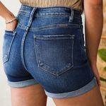 Kancan Robbie High Rise Mom Fit Shorts Photo 3