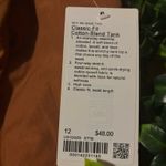 Lululemon  Classic-Fit Cotton-Blend Tank size 12 Photo 4