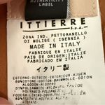 Versus Versace Cotton Blend Blazer Jacket size S 28/42 Shimmery holographic Tan Photo 5