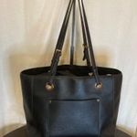 Michael Kors Black Large Canvas MK preloved tote ahoulderbag Photo 1